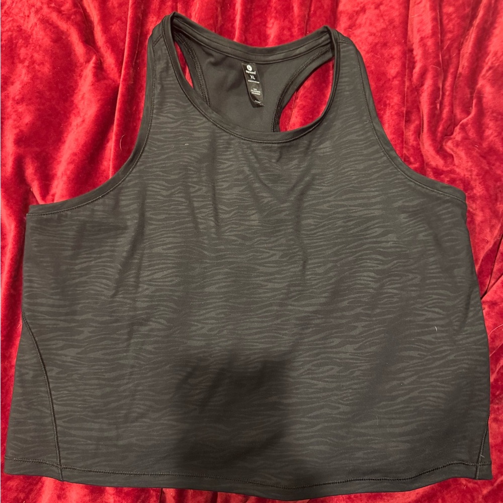 90 Degree By Reflex Black Crop Top